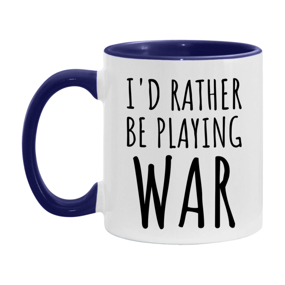 Casino Mug For War Players, Funny War Coffee Mug, 11Oz Or 15Oz Novelty Mug