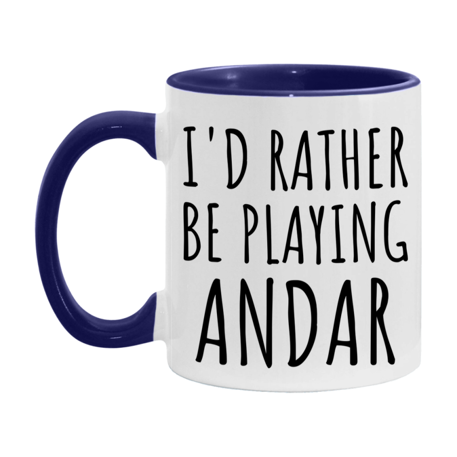 Casino Mug For Andar Players, Funny Andar Coffee Mug, 11Oz Or 15Oz Novelty Mug