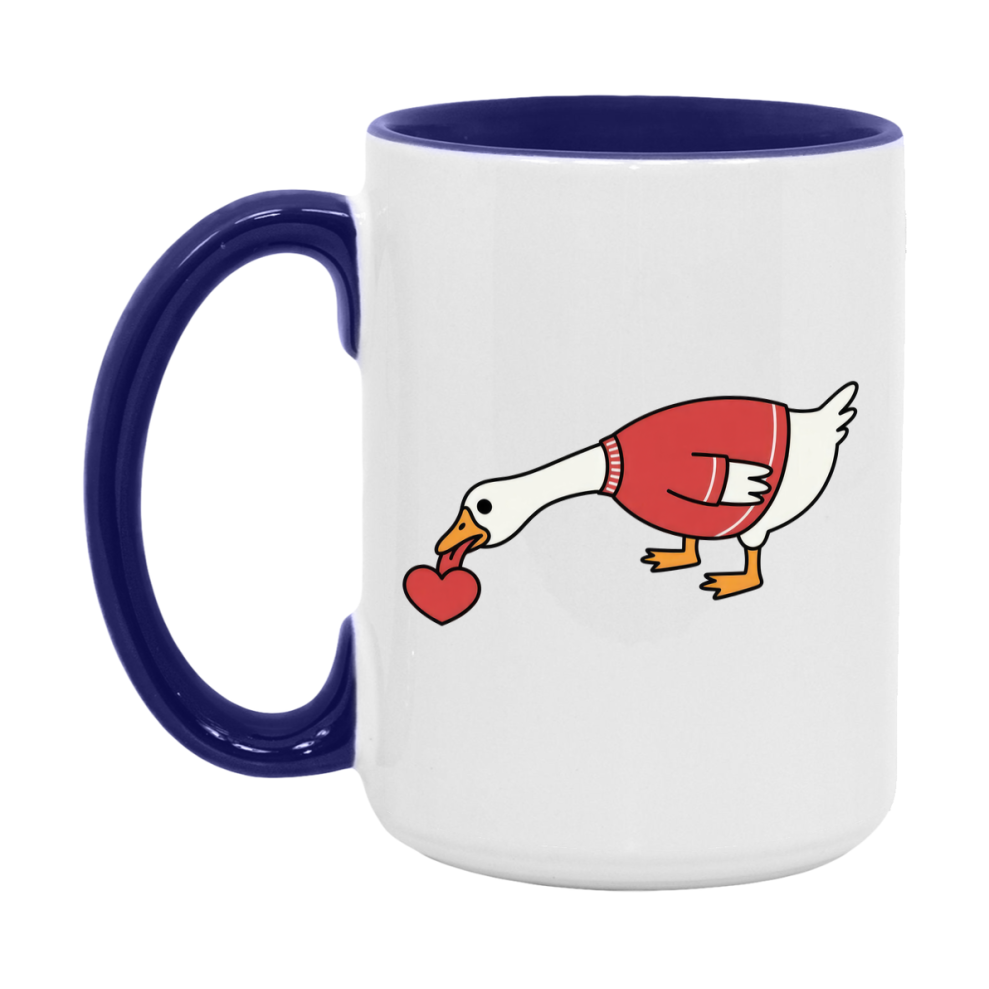 Silly Goose Mug, Silly Goose Valentine Mug, 11Oz Or 15Oz Ceramic Coffee Mug