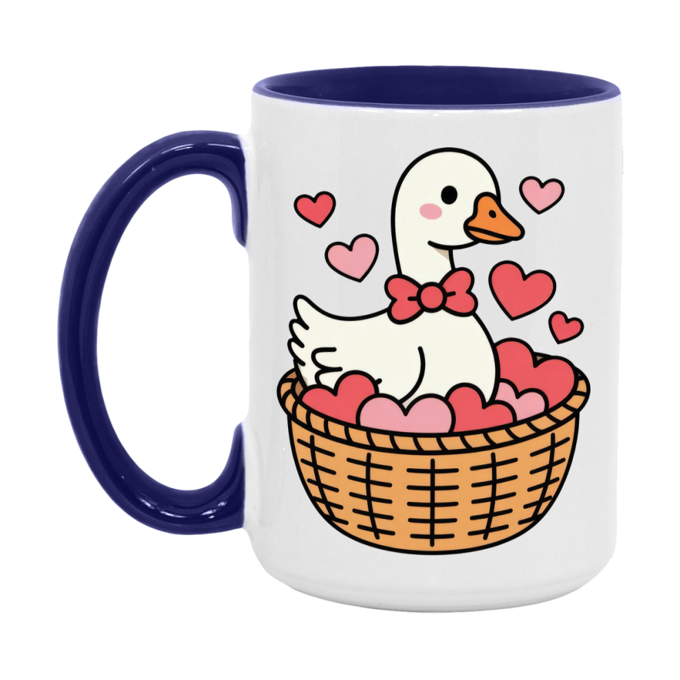 Silly Goose Mug, Silly Goose Valentine Mug, 11Oz Or 15Oz Ceramic Coffee Mug