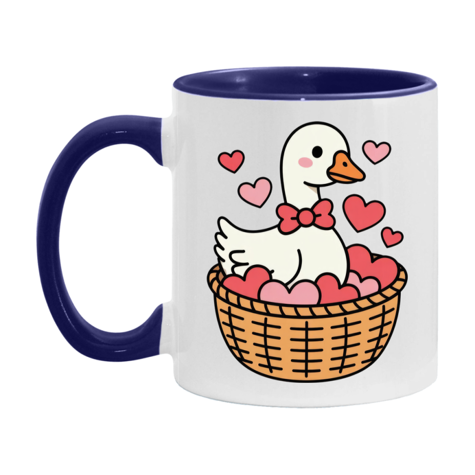 Silly Goose Mug, Silly Goose Valentine Mug, 11Oz Or 15Oz Ceramic Coffee Mug