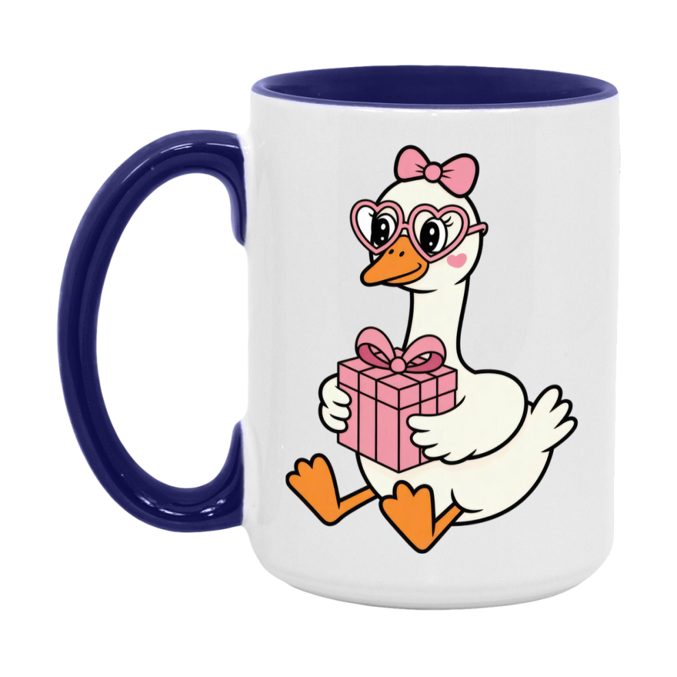 Silly Goose Mug, Silly Goose Valentine Mug, 11Oz Or 15Oz Ceramic Coffee Mug