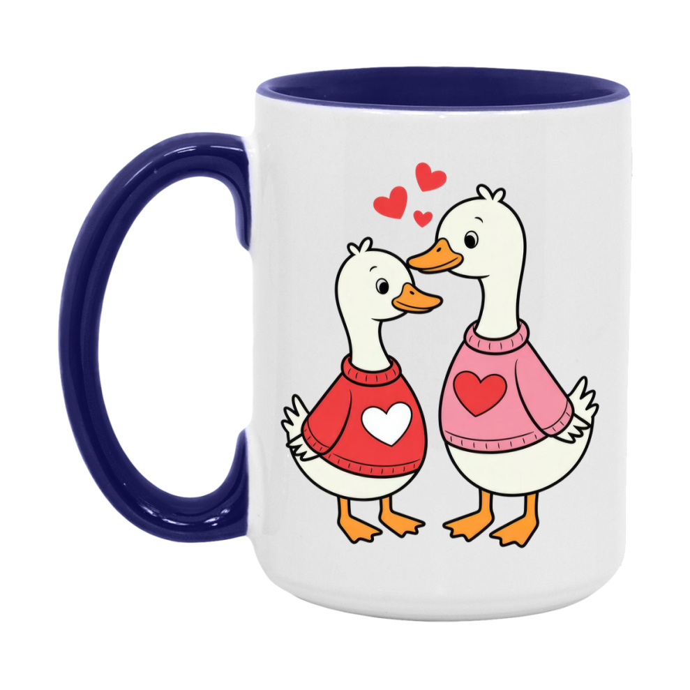 Silly Goose Mug, Silly Goose Valentine Mug, 11Oz Or 15Oz Ceramic Coffee Mug