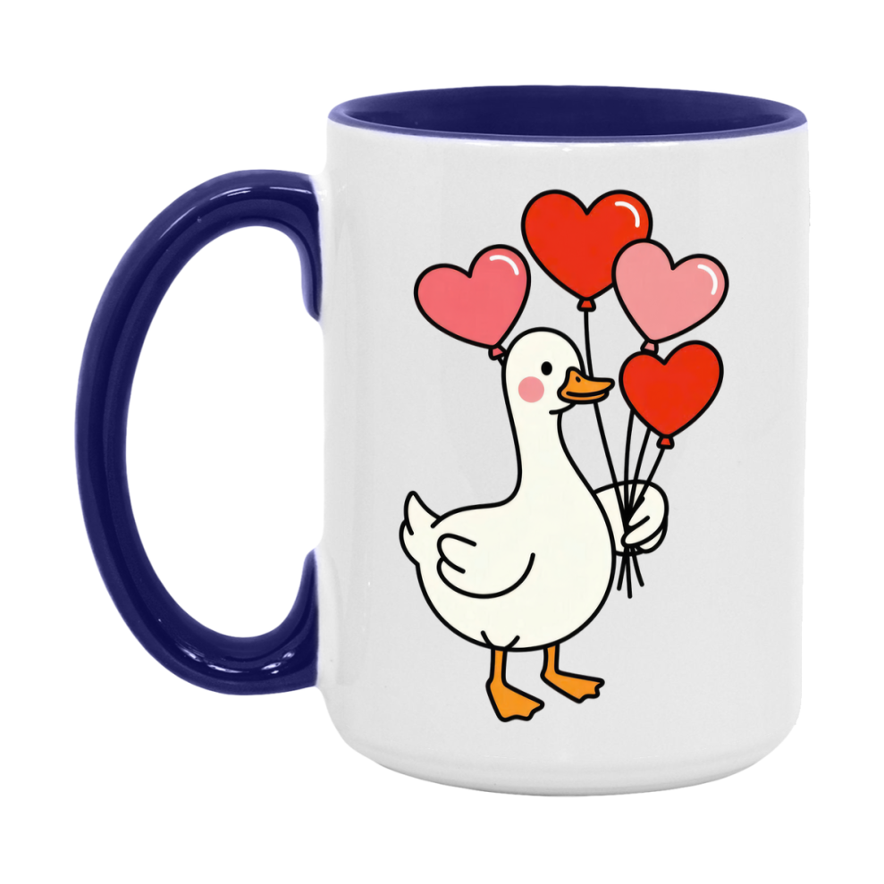 Silly Goose Mug, Silly Goose Valentine Mug, 11Oz Or 15Oz Ceramic Coffee Mug