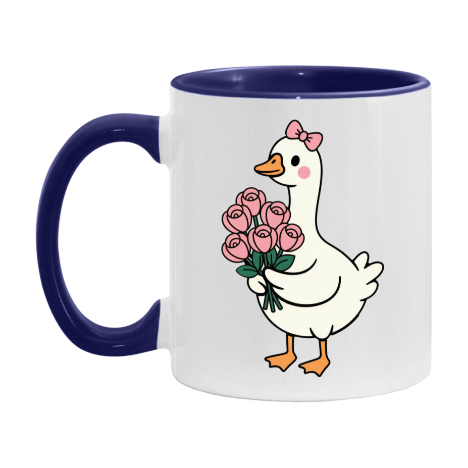 Silly Goose Mug, Silly Goose Valentine Mug, 11Oz Or 15Oz Ceramic Coffee Mug