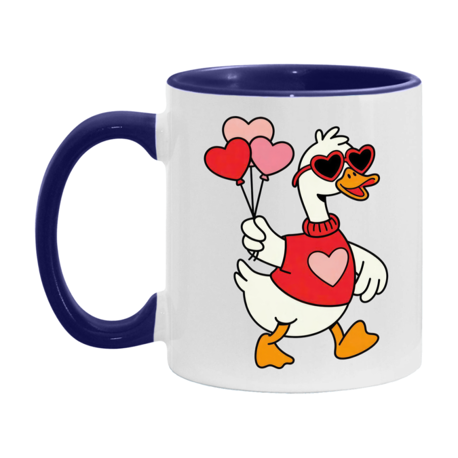 Silly Goose Mug, Silly Goose Valentine Mug, 11Oz Or 15Oz Ceramic Coffee Mug