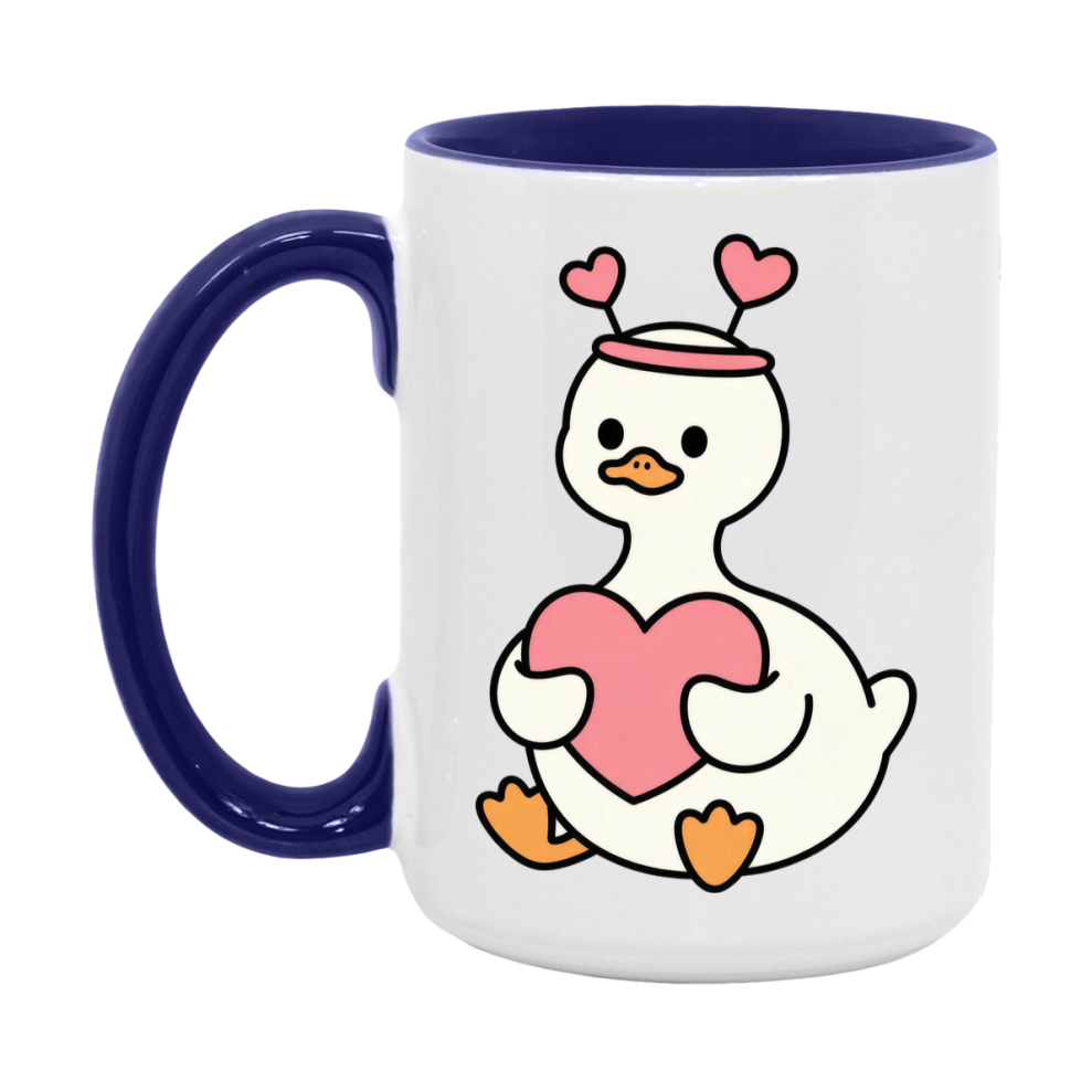 Silly Goose Mug, Silly Goose Valentine Mug, 11Oz Or 15Oz Ceramic Coffee Mug