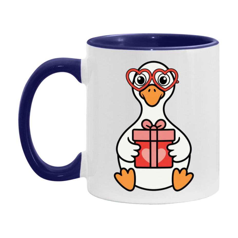 Silly Goose Mug, Silly Goose Valentine Mug, 11Oz Or 15Oz Ceramic Coffee Mug