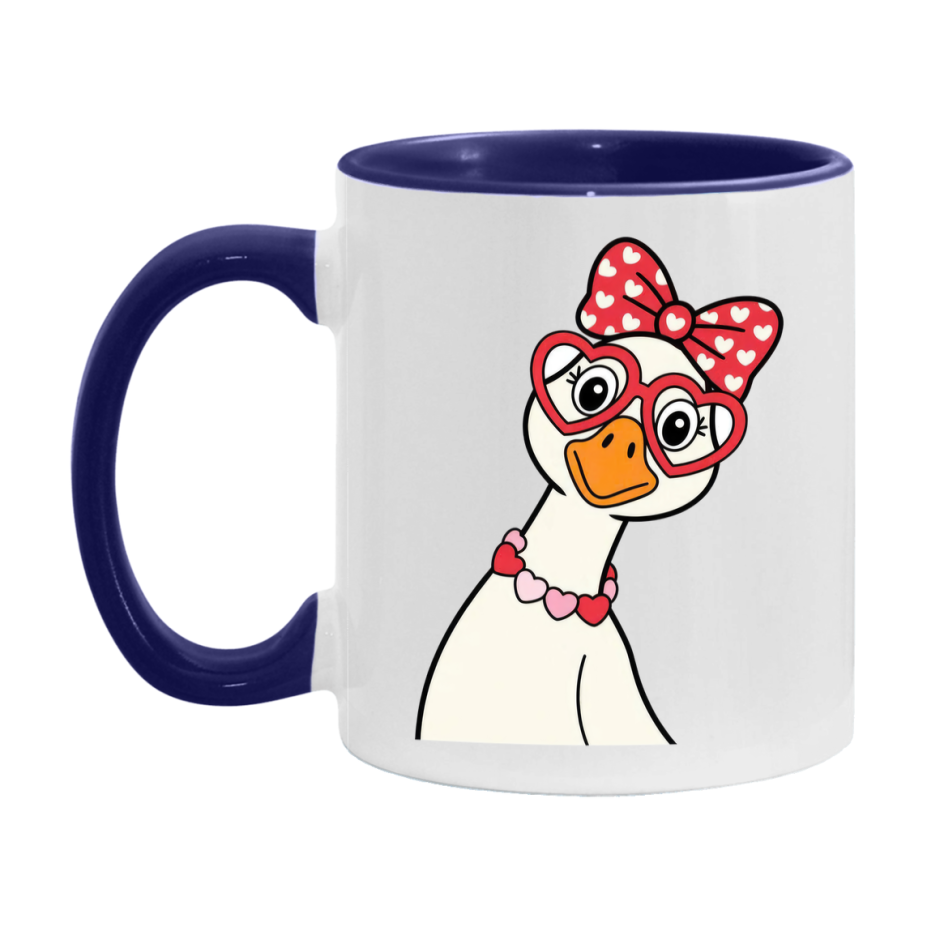 Silly Goose Mug, Silly Goose Valentine Mug, 11Oz Or 15Oz Ceramic Coffee Mug