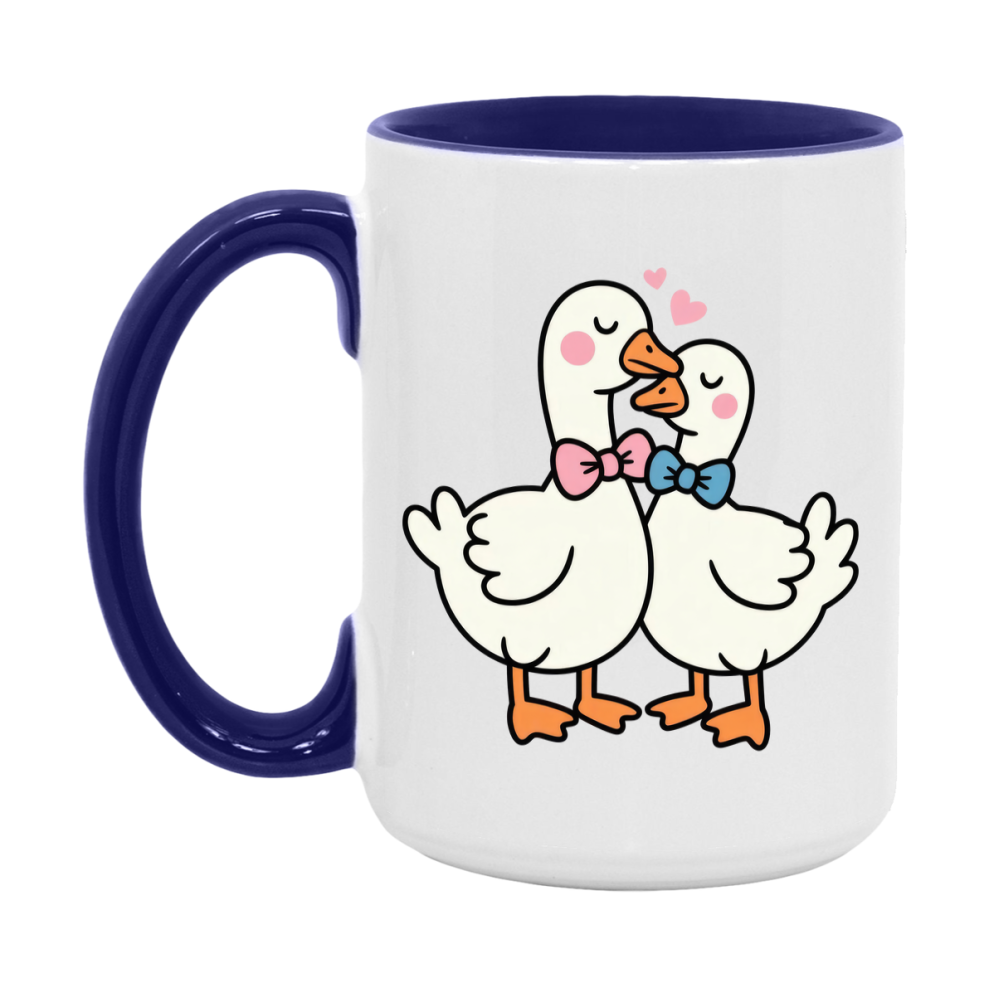 Silly Goose Mug, Silly Goose Valentine Mug, 11Oz Or 15Oz Ceramic Coffee Mug