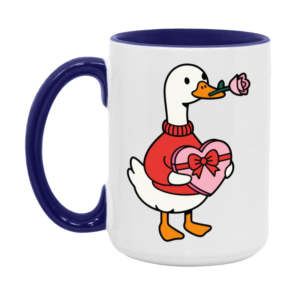 Silly Goose Mug, Silly Goose Valentine Mug, 11Oz Or 15Oz Ceramic Coffee Mug