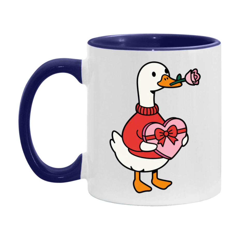 Silly Goose Mug, Silly Goose Valentine Mug, 11Oz Or 15Oz Ceramic Coffee Mug
