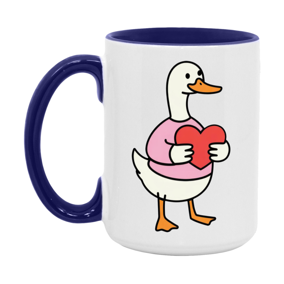 Silly Goose Mug, Silly Goose Valentine Mug, 11Oz Or 15Oz Ceramic Coffee Mug