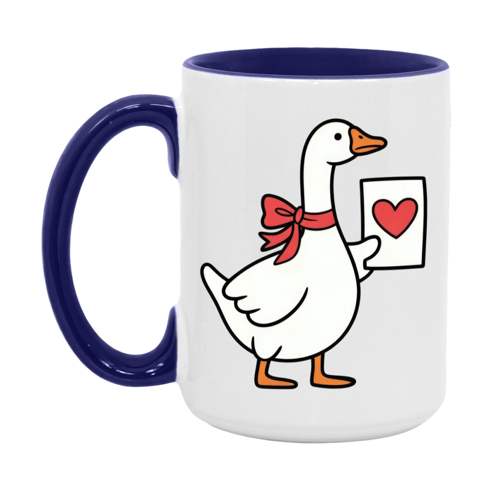 Silly Goose Mug, Silly Goose Valentine Mug, 11Oz Or 15Oz Ceramic Coffee Mug
