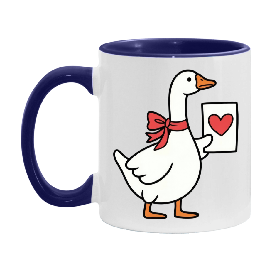 Silly Goose Mug, Silly Goose Valentine Mug, 11Oz Or 15Oz Ceramic Coffee Mug