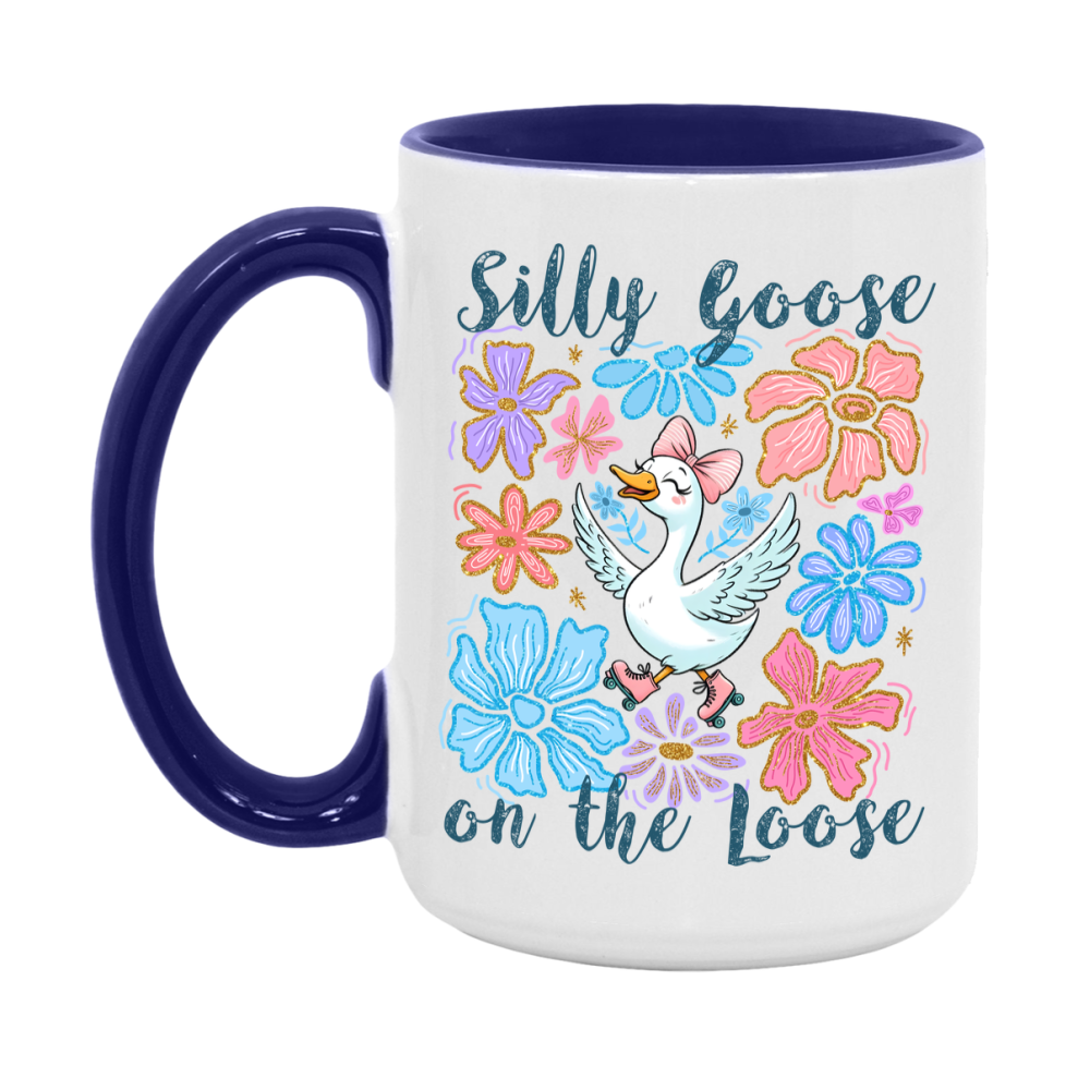 Silly Goose Mug, Funny Goose Coffee Mug, 11Oz Or 15Oz Ceramic Cup