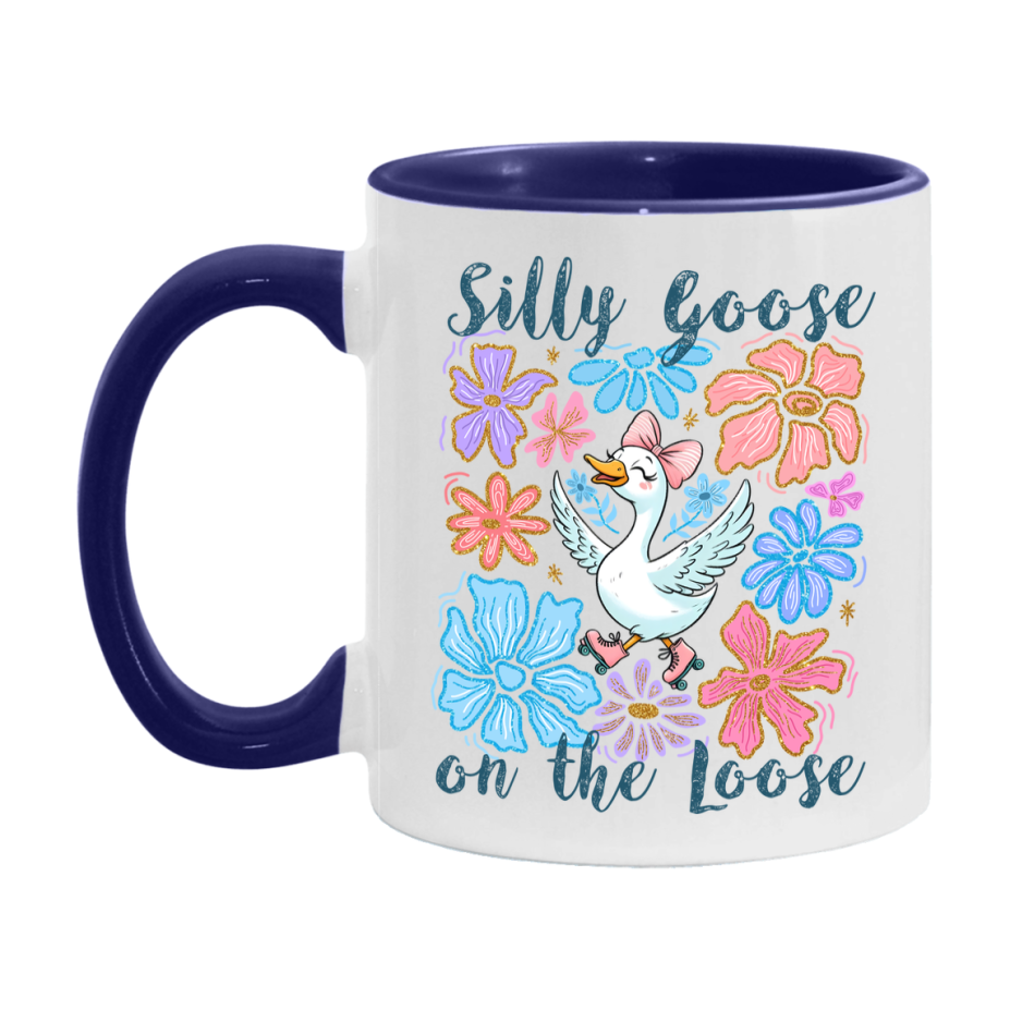 Silly Goose Mug, Funny Goose Coffee Mug, 11Oz Or 15Oz Ceramic Cup