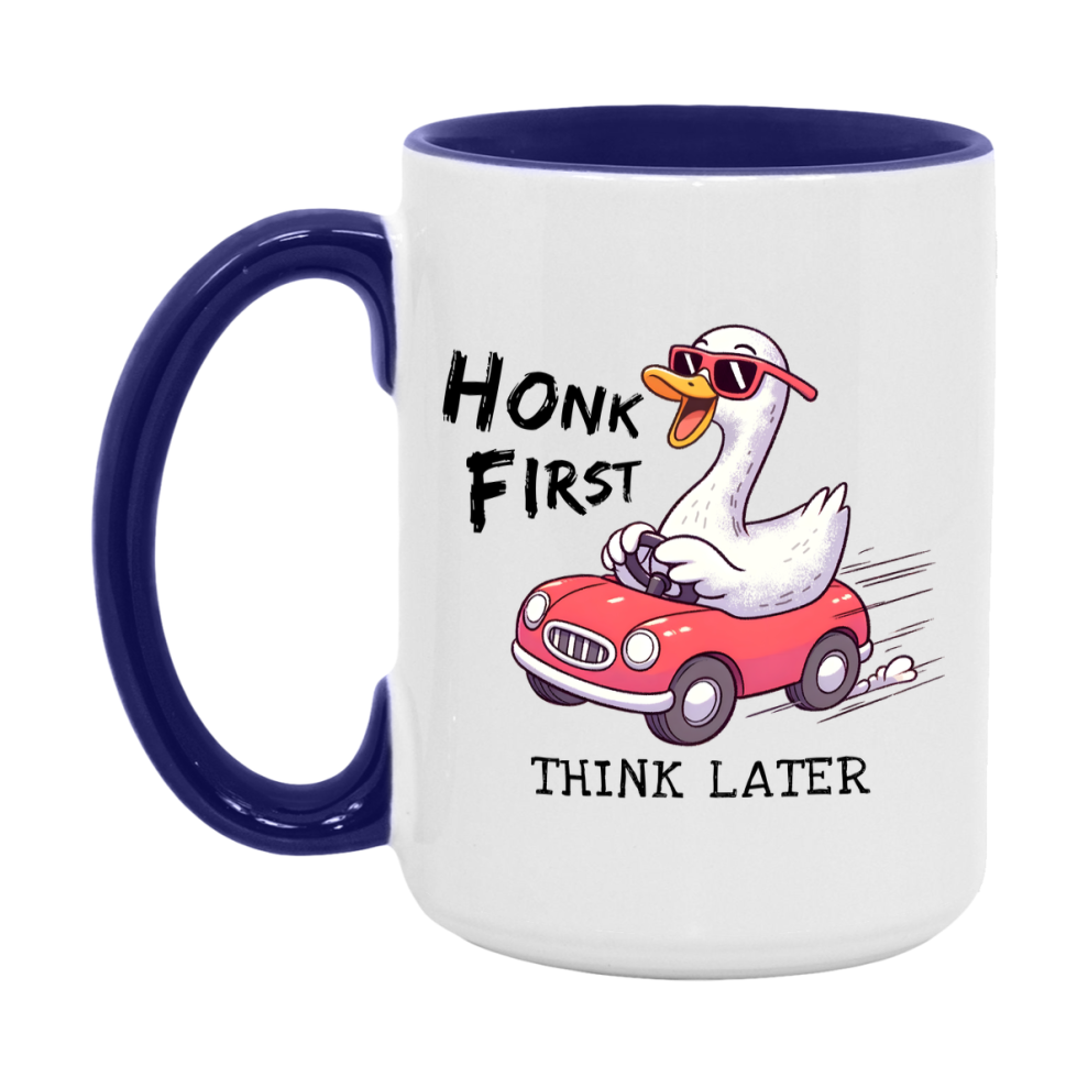 Silly Goose Mug, Funny Goose Coffee Mug, 11Oz Or 15Oz Ceramic Cup