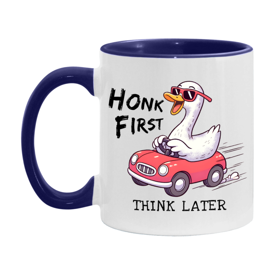 Silly Goose Mug, Funny Goose Coffee Mug, 11Oz Or 15Oz Ceramic Cup