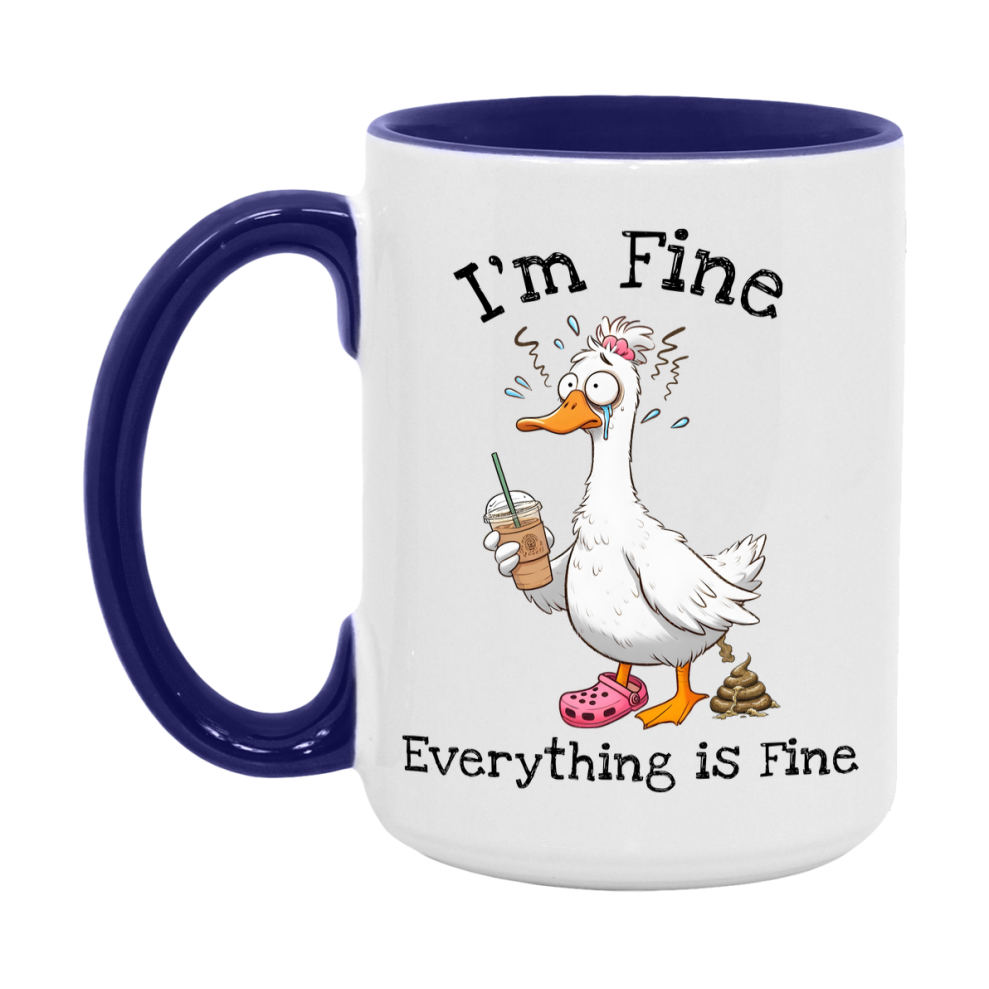 Silly Goose Mug, Funny Goose Coffee Mug, 11Oz Or 15Oz Ceramic Cup