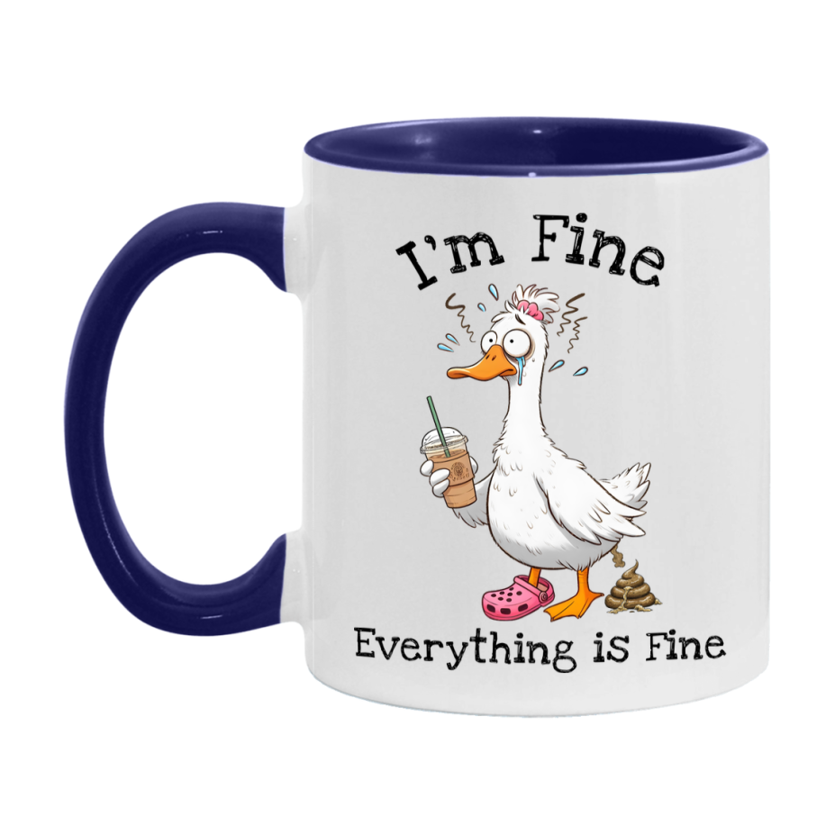 Silly Goose Mug, Funny Goose Coffee Mug, 11Oz Or 15Oz Ceramic Cup