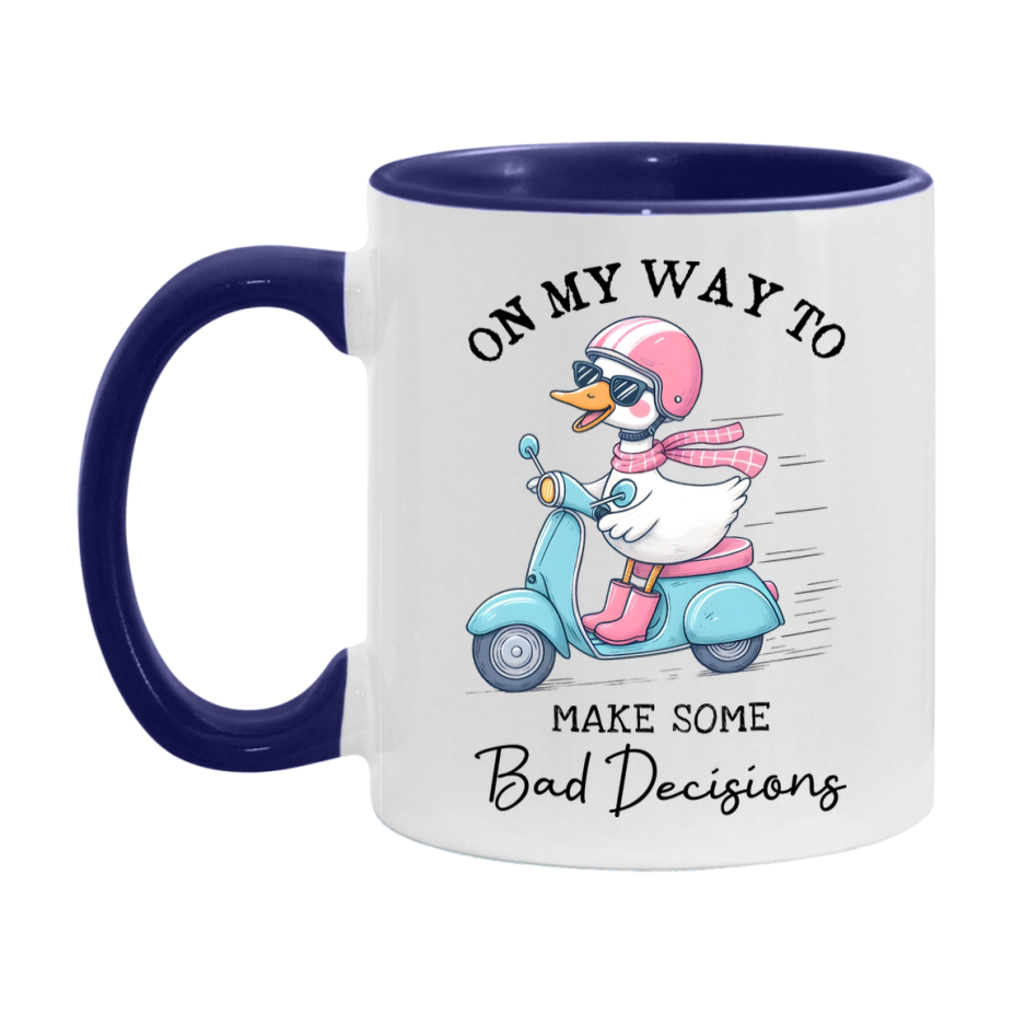 Silly Goose Mug, Funny Goose Coffee Mug, 11Oz Or 15Oz Ceramic Cup