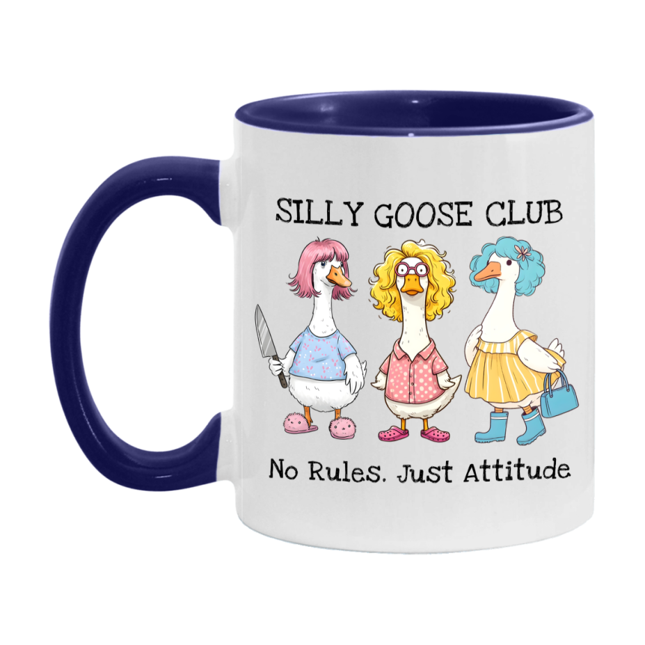 Silly Goose Mug, Funny Goose Coffee Mug, 11Oz Or 15Oz Ceramic Cup