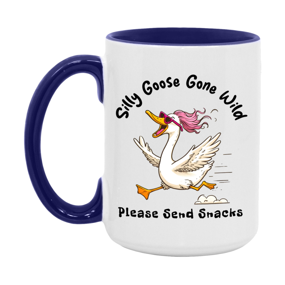Silly Goose Mug, Funny Goose Coffee Mug, 11Oz Or 15Oz Ceramic Cup
