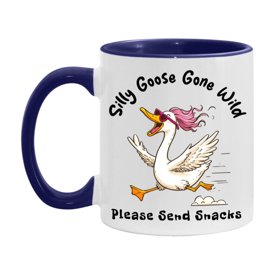 Silly Goose Mug, Funny Goose Coffee Mug, 11Oz Or 15Oz Ceramic Cup