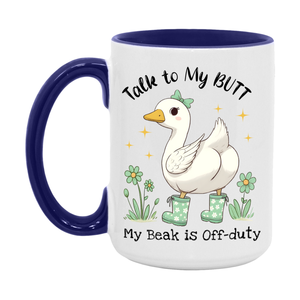 Silly Goose Mug, Funny Goose Coffee Mug, 11Oz Or 15Oz Ceramic Cup