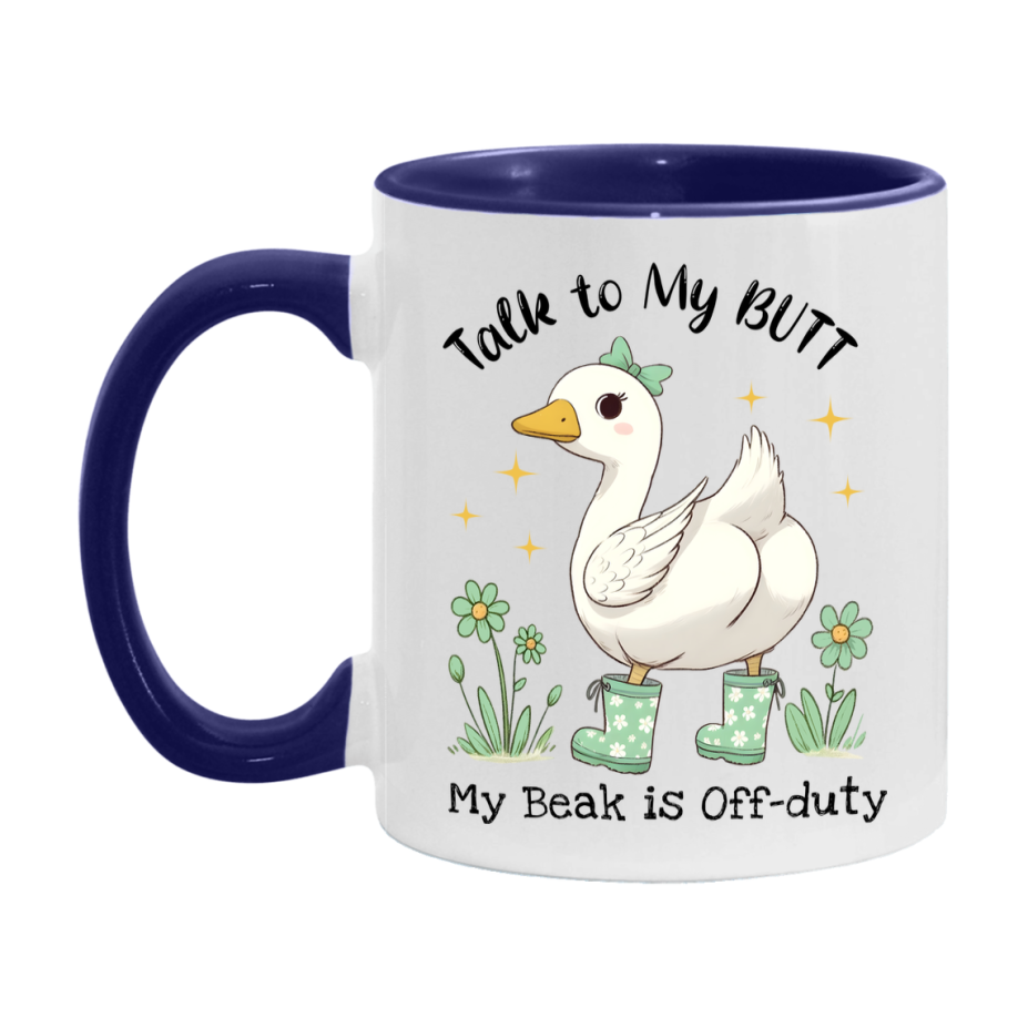 Silly Goose Mug, Funny Goose Coffee Mug, 11Oz Or 15Oz Ceramic Cup
