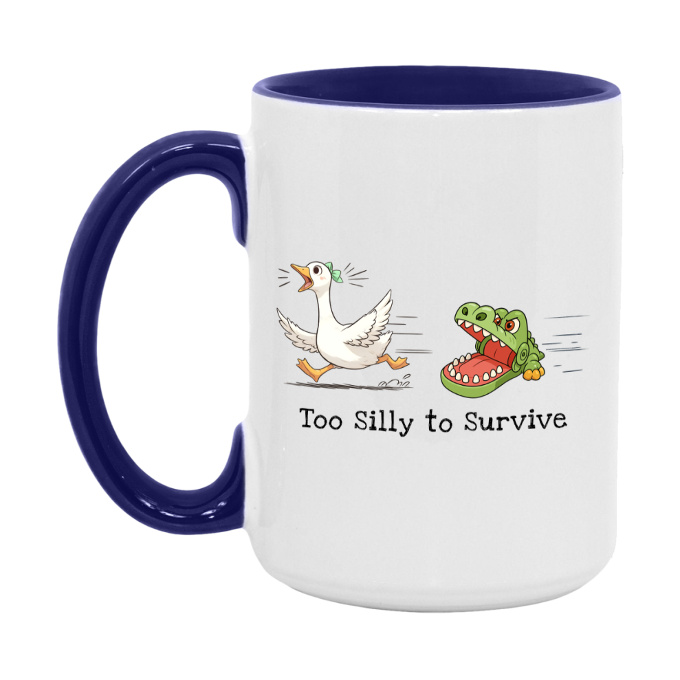 Silly Goose Mug, Funny Goose Coffee Mug, 11Oz Or 15Oz Ceramic Cup
