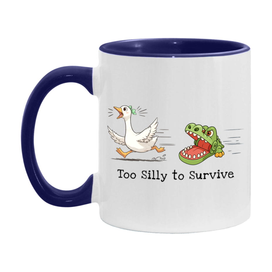 Silly Goose Mug, Funny Goose Coffee Mug, 11Oz Or 15Oz Ceramic Cup
