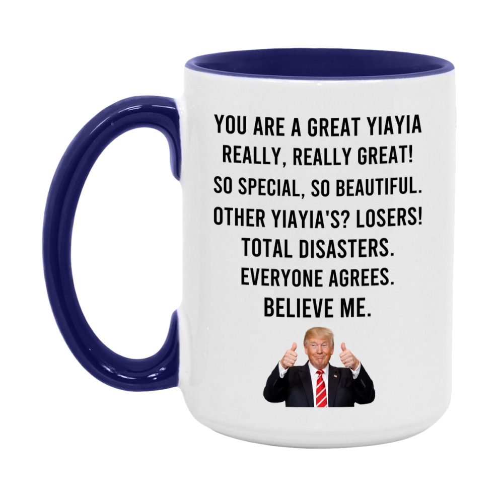 Granny Mug, Funny Gift For Yiayia Grandma, Mothers Day Grandma Mug