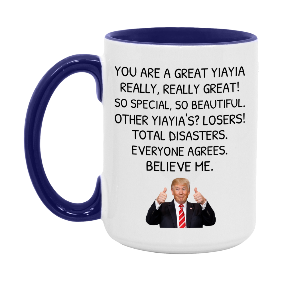 Granny Mug, Funny Gift For Yiayia Grandma, Mothers Day Grandma Mug
