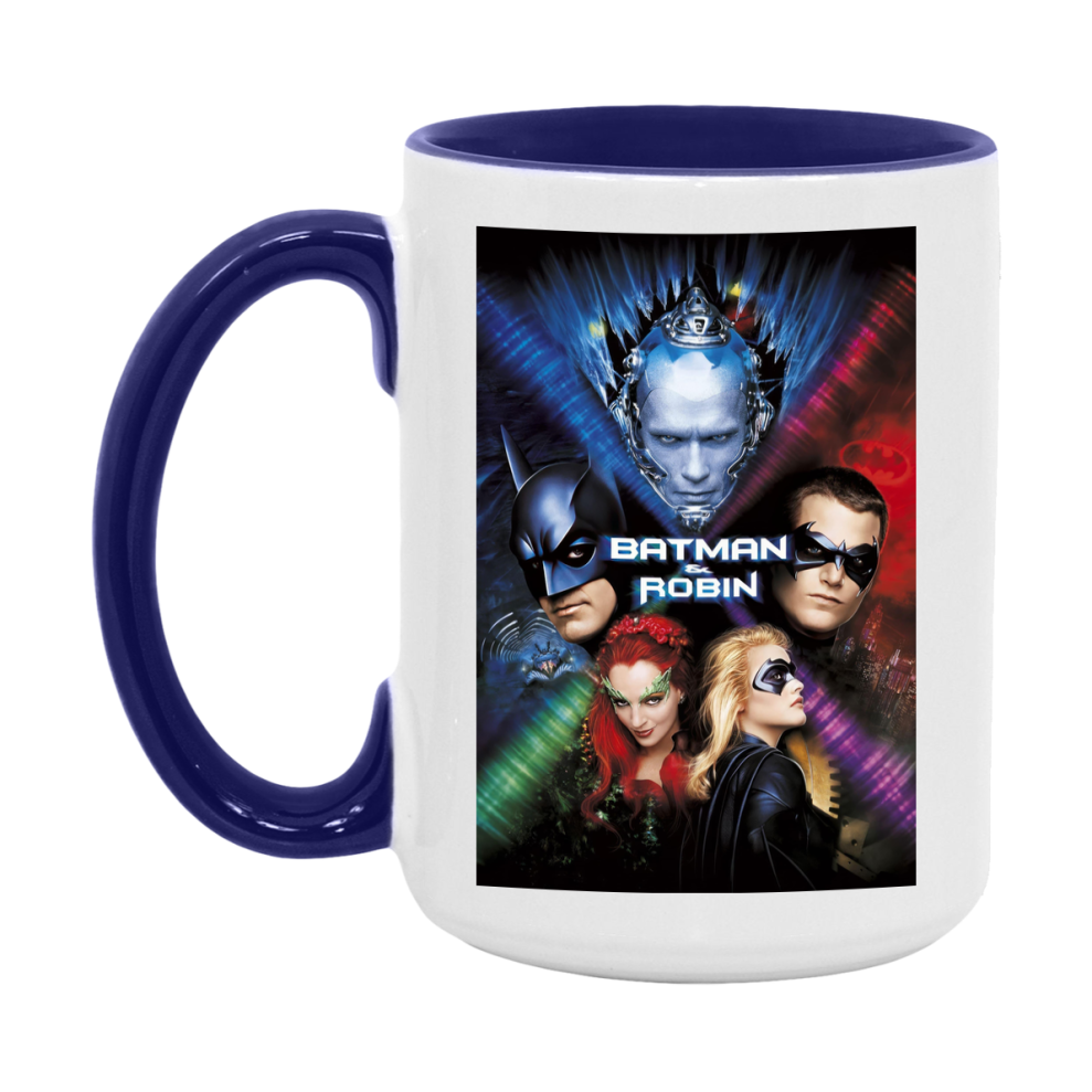 90S Movie Mug Batman and Robin (1997