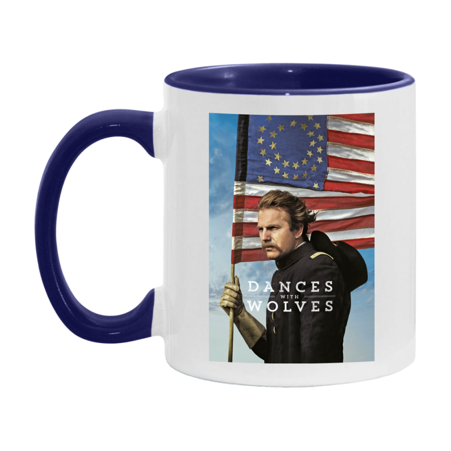 90S Movie Mug Dances With Wolves (1990
