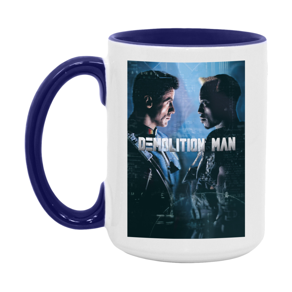 90S Movie Mug Demolition Man (1993