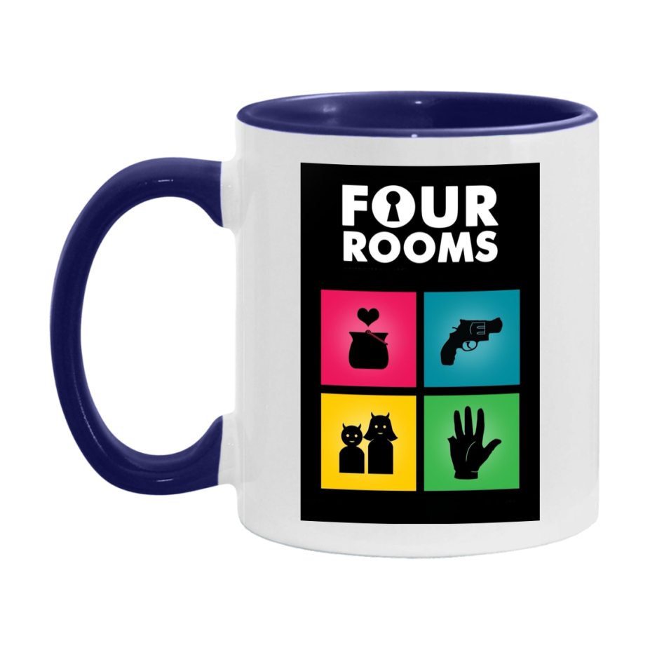 90S Movie Mug Four Rooms (1995