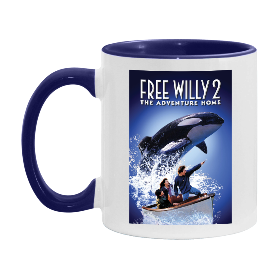 90S Movie Mug Free Willy 2 The Adventure Home (1995