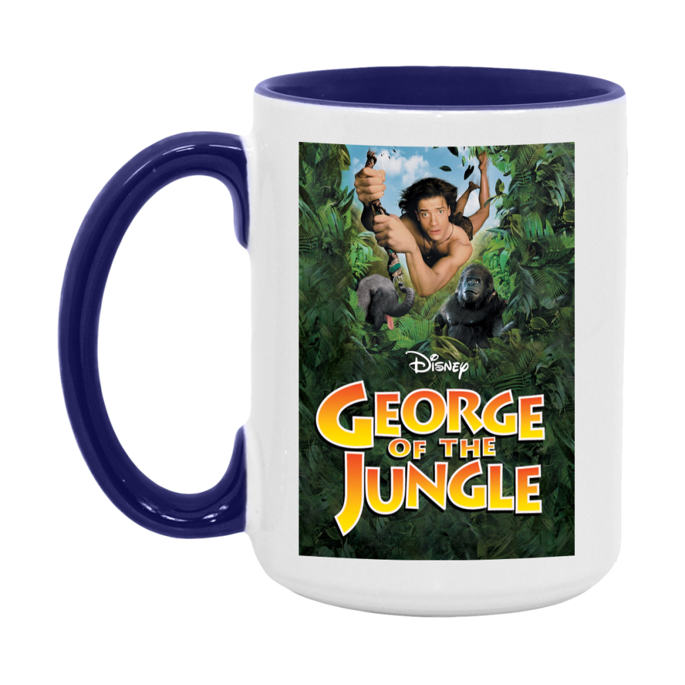 90S Movie Mug George Of The Jungle (1997