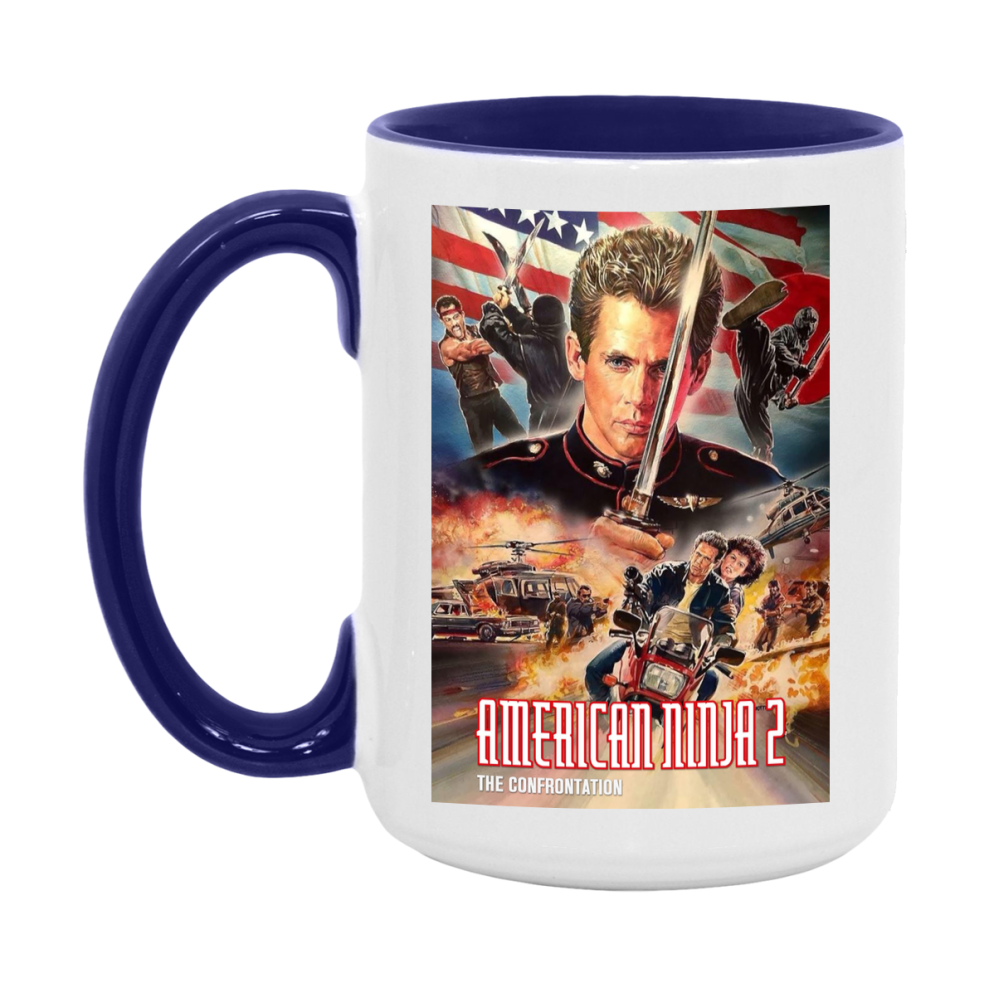 80S Movie Mug American Ninja 2 The Confrontation (1987