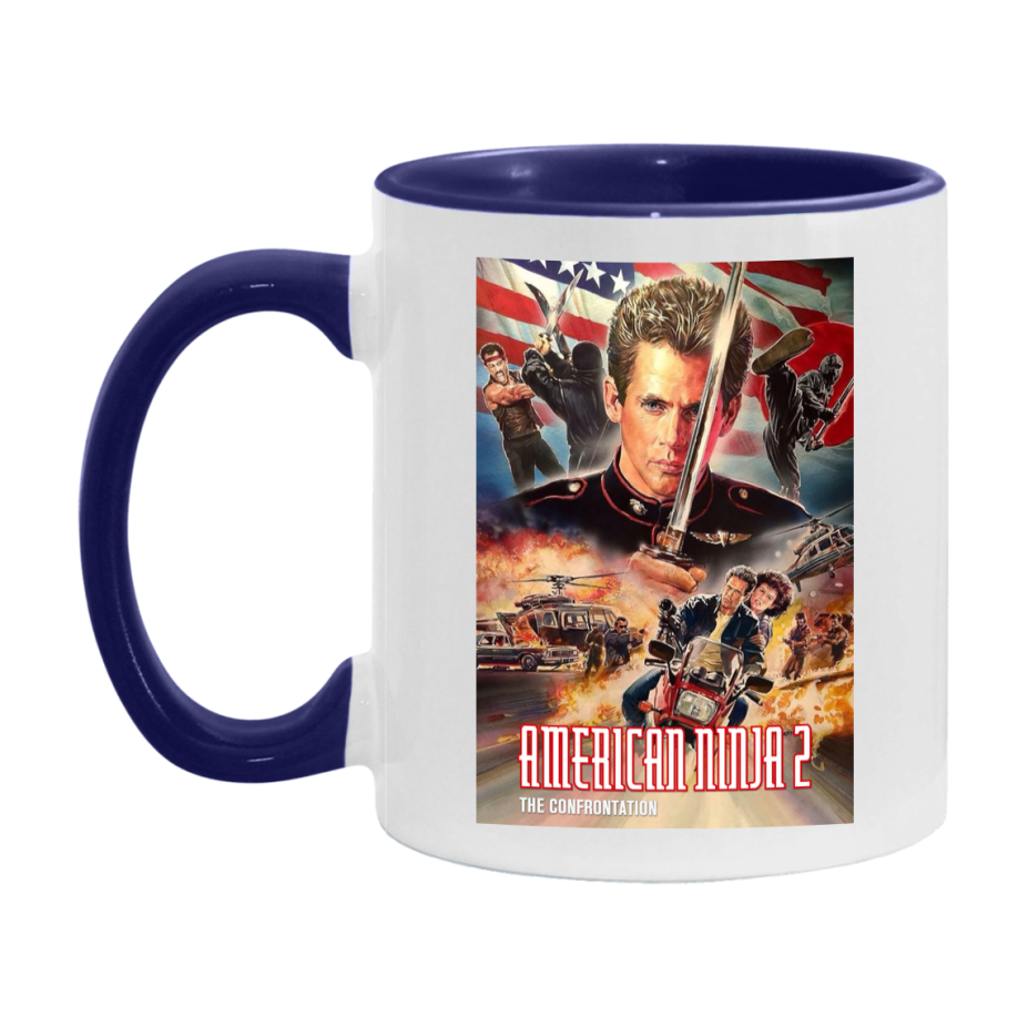 80S Movie Mug American Ninja 2 The Confrontation (1987