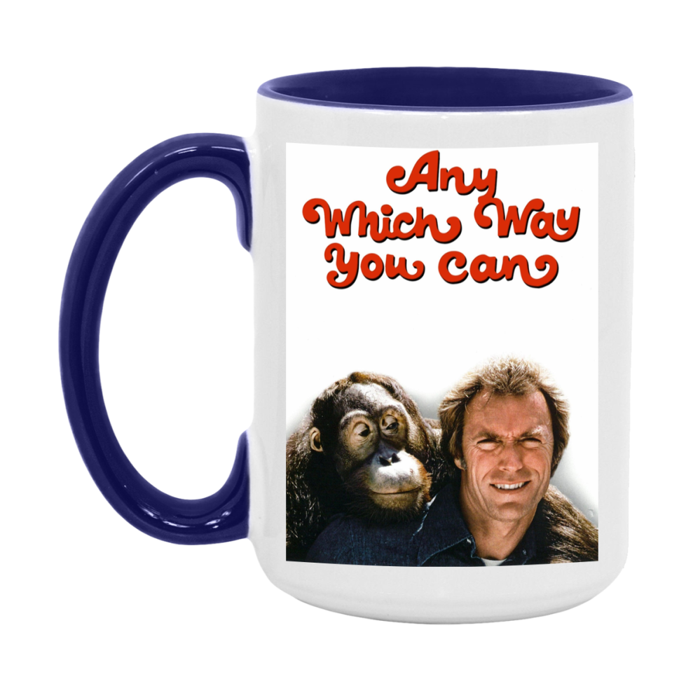 80S Movie Mug Any Which Way You Can (1980