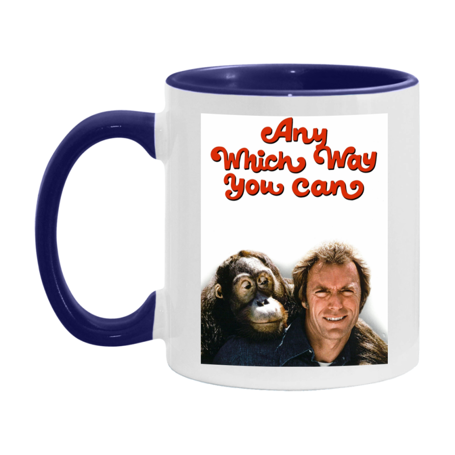 80S Movie Mug Any Which Way You Can (1980