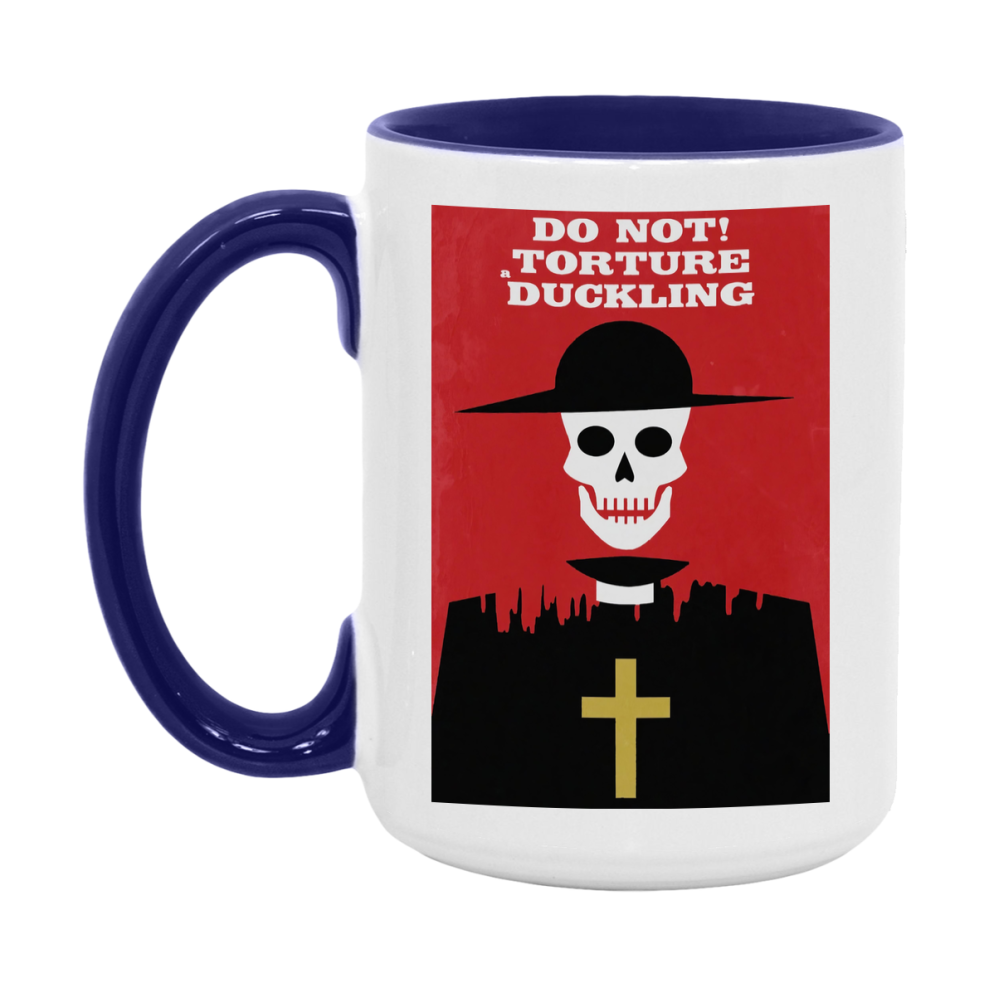 70S Movie Mug Don T Torture A Duckling (1972