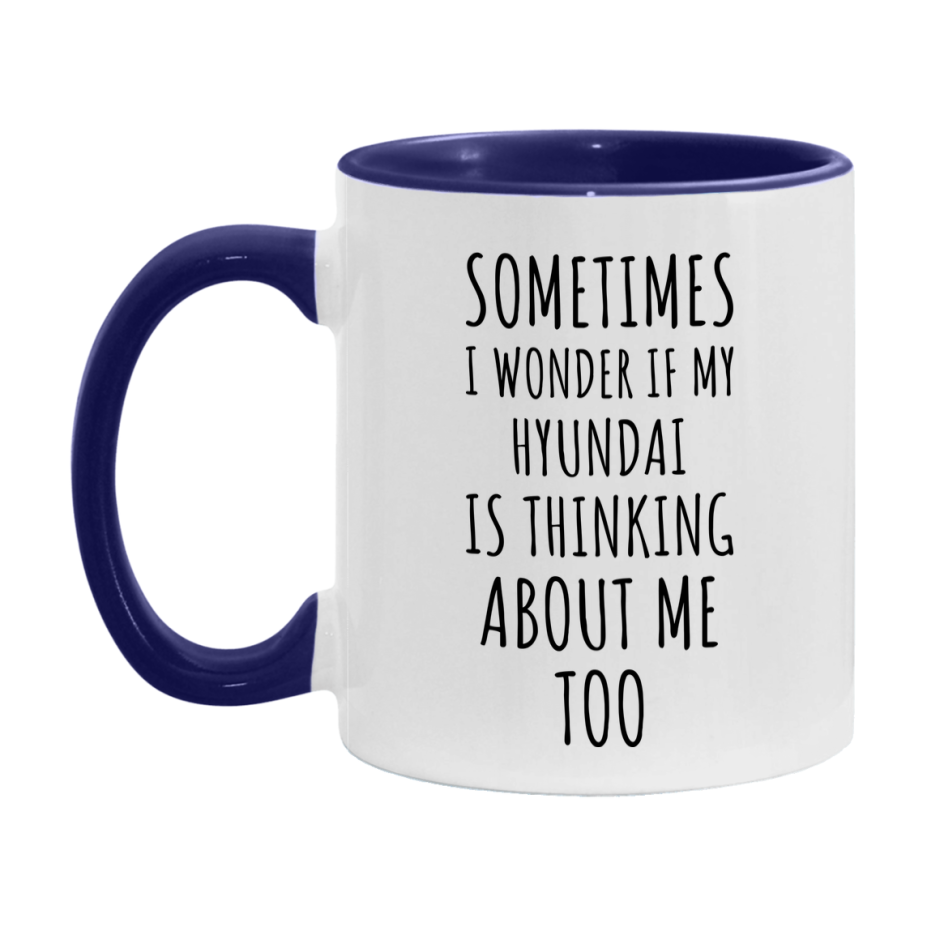 Hyundai Car Lover Mug, Funny Hyundai Coffee Mug