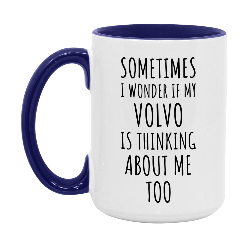 Volvo Car Lover Mug, Funny Volvo Coffee Mug