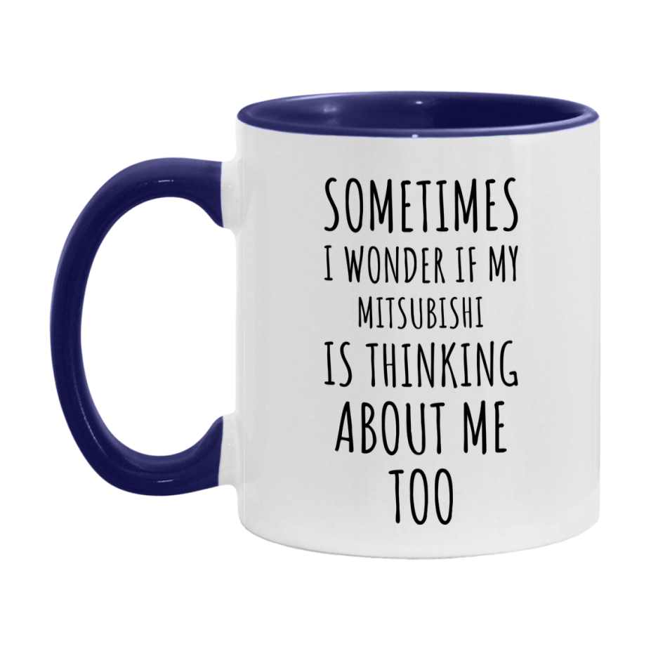 Mitsubishi Car Lover Mug, Funny Mitsubishi Coffee Mug