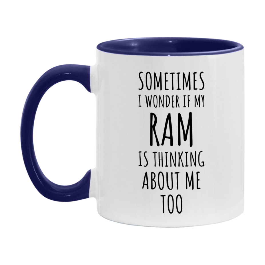 Ram Car Lover Mug, Funny Ram Coffee Mug